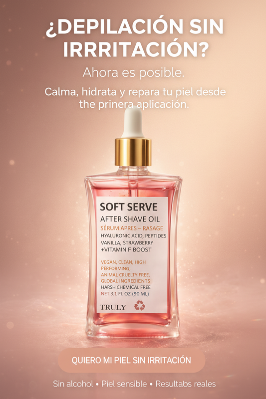 "ADIÓS AL ARDOR DESPUÉS DE DEPILARTE CON TRULY"